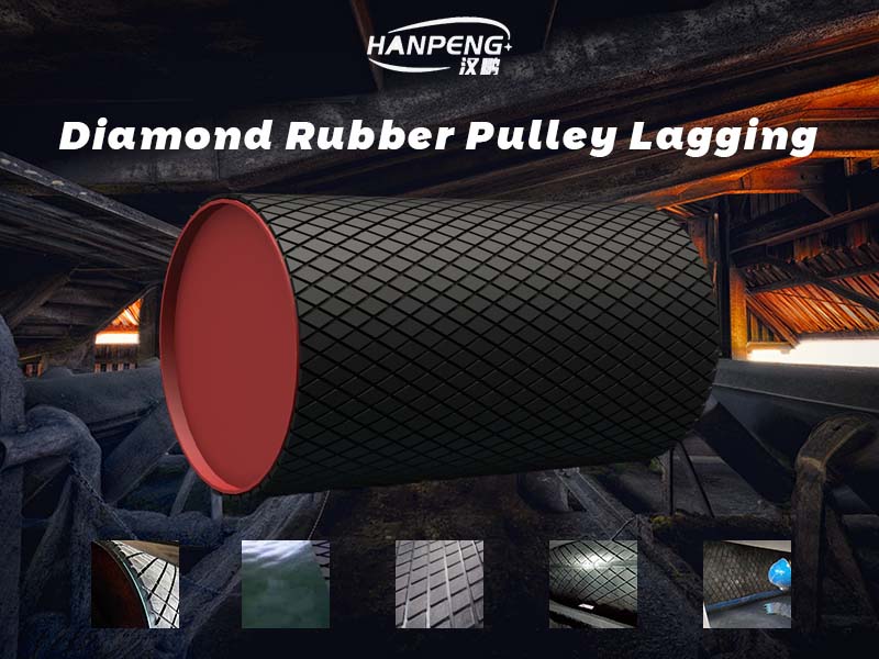 diamond rubber pully legging