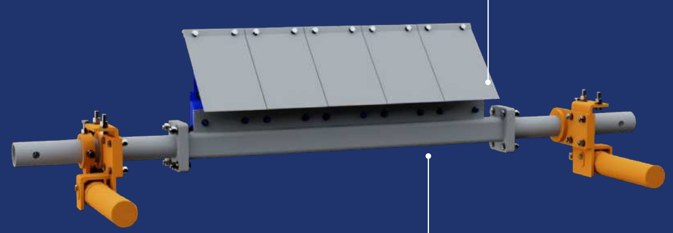 HP-PM300 Heavy Duty Conveyor Belt Cleaner