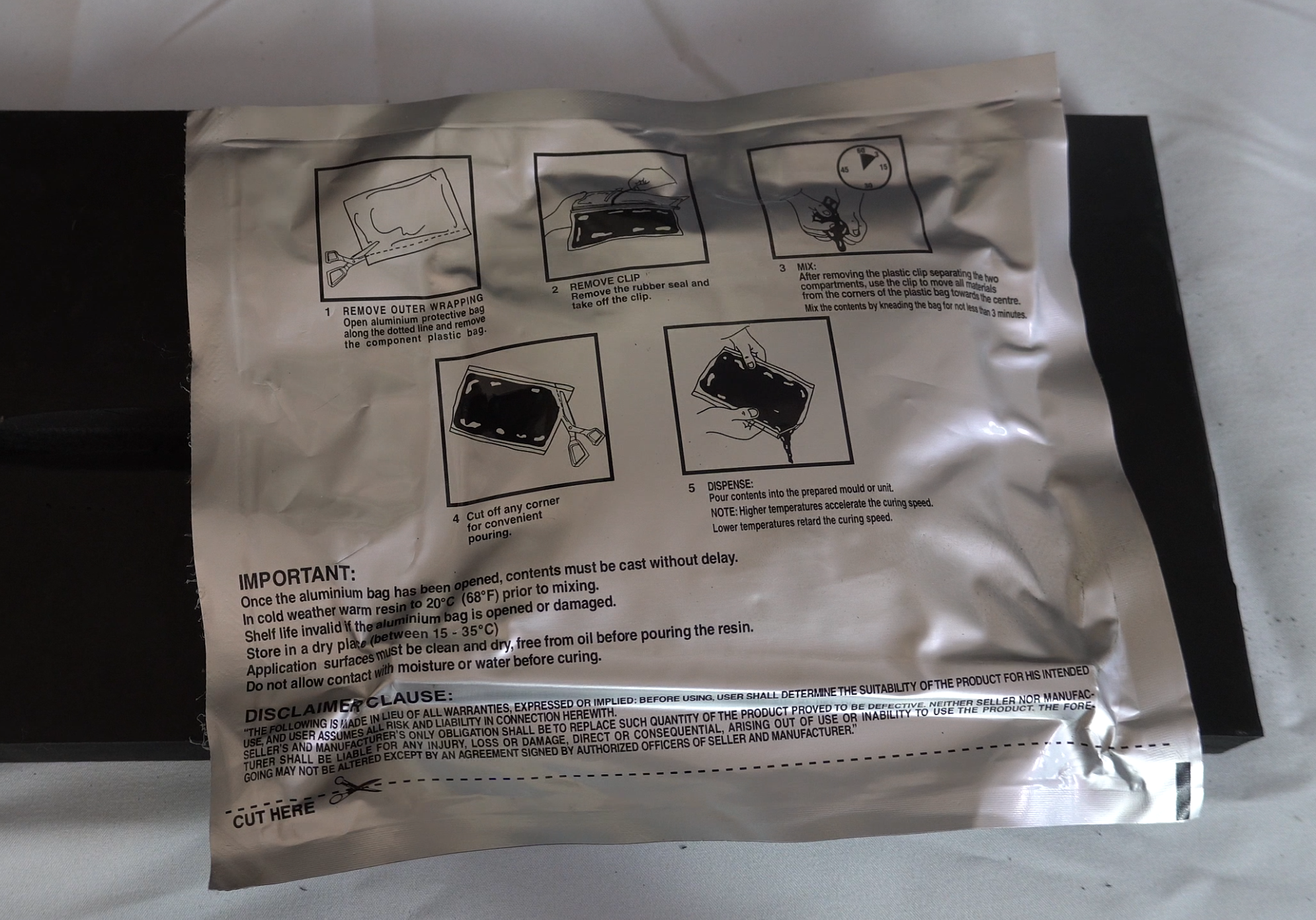 Conveyor Belt Rubber Repair Resin